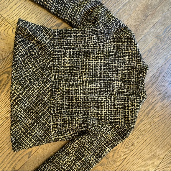 Rafaella Tweed Fall Autumn Blazer M Medium Petite Jacket Coat - Picture 6 of 6